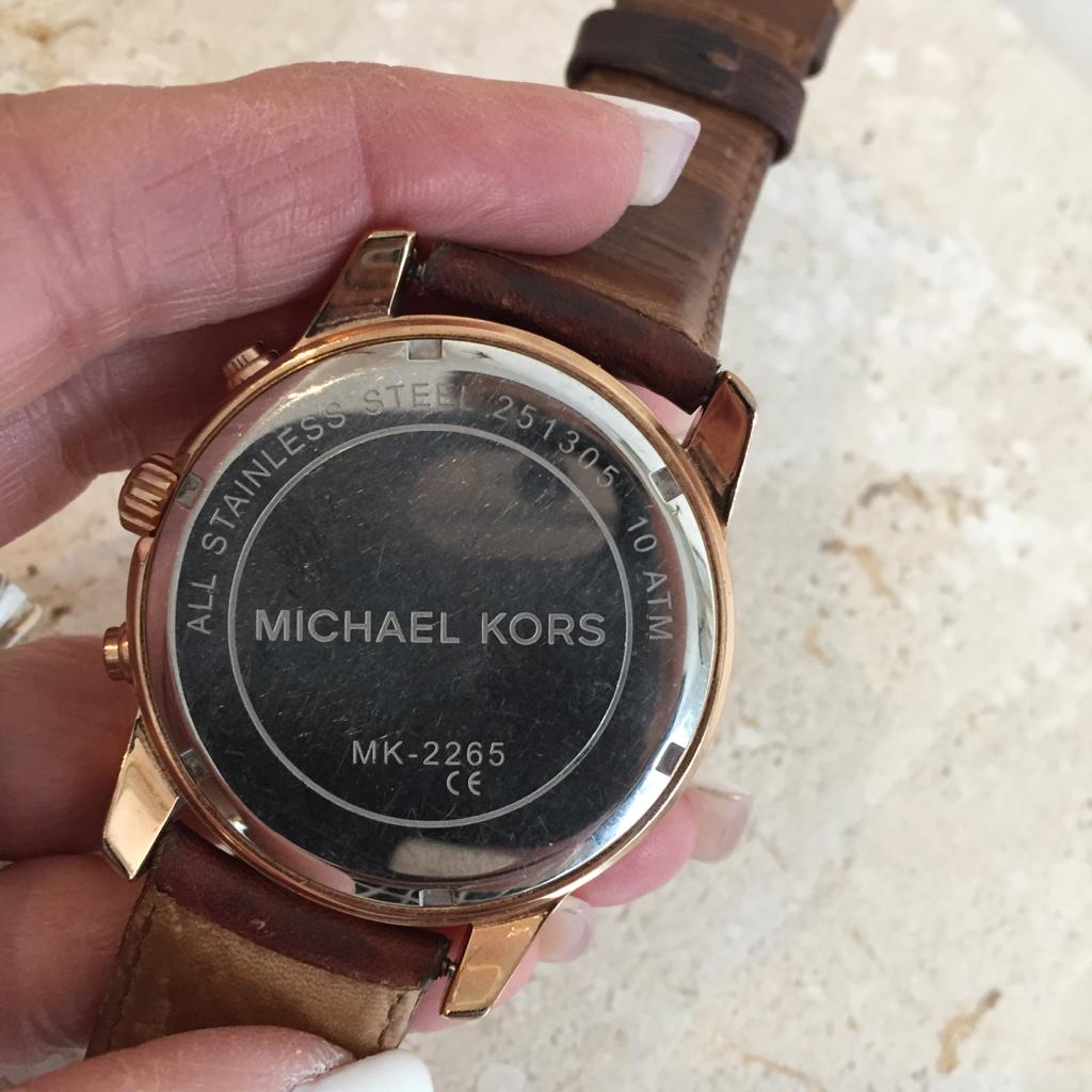 Pre-Owned MICHAEL KORS Stainless Steel Mens Watch