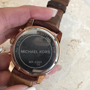 Pre-Owned MICHAEL KORS Stainless Steel Mens Watch