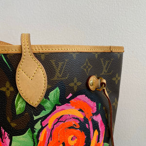 Pre-Owned LOUIS VUITTON Limited Edition Stephen Sprouse Monogram Roses Neverfull