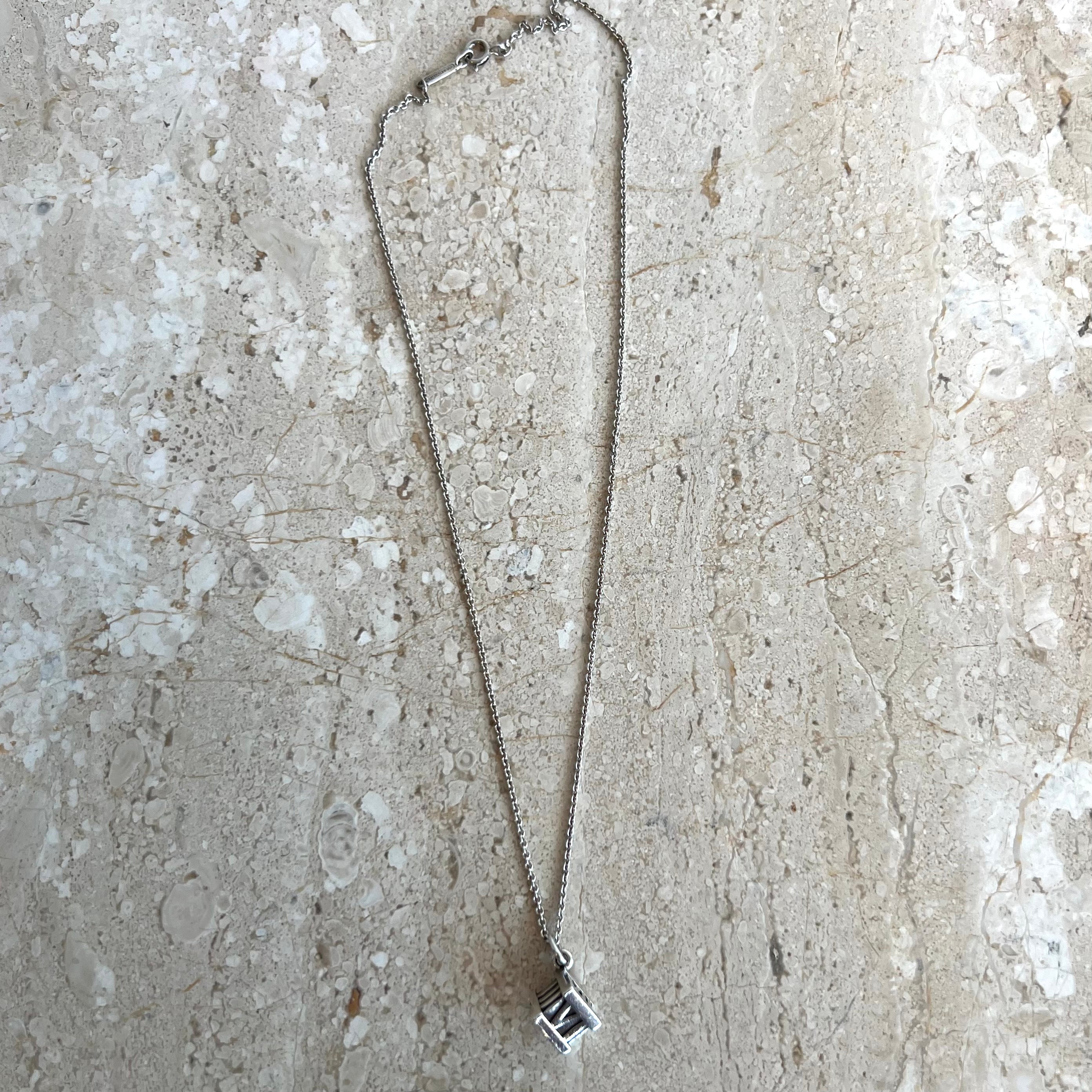Pre-Owned TIFFANY & CO. Vintage Atlas Cube Necklace
