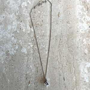 Pre-Owned TIFFANY & CO. Vintage Atlas Cube Necklace