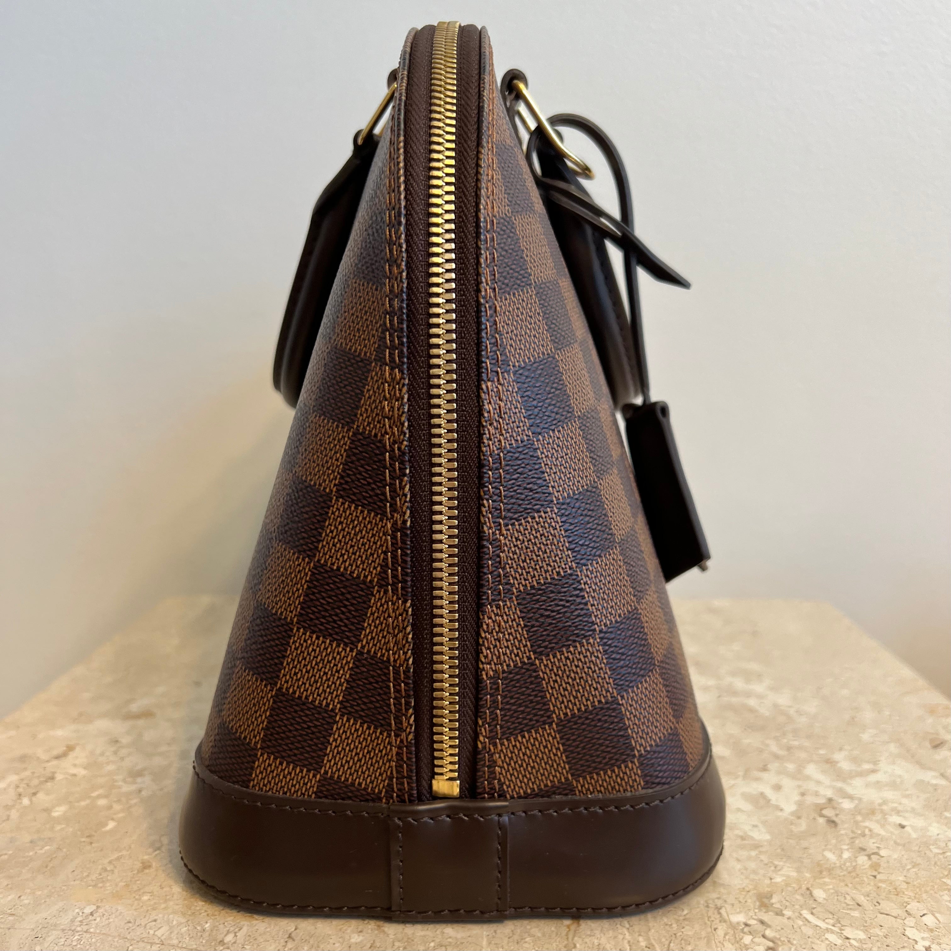 Pre-Owned LOUIS VUITTON  Damier Ebene Alma PM