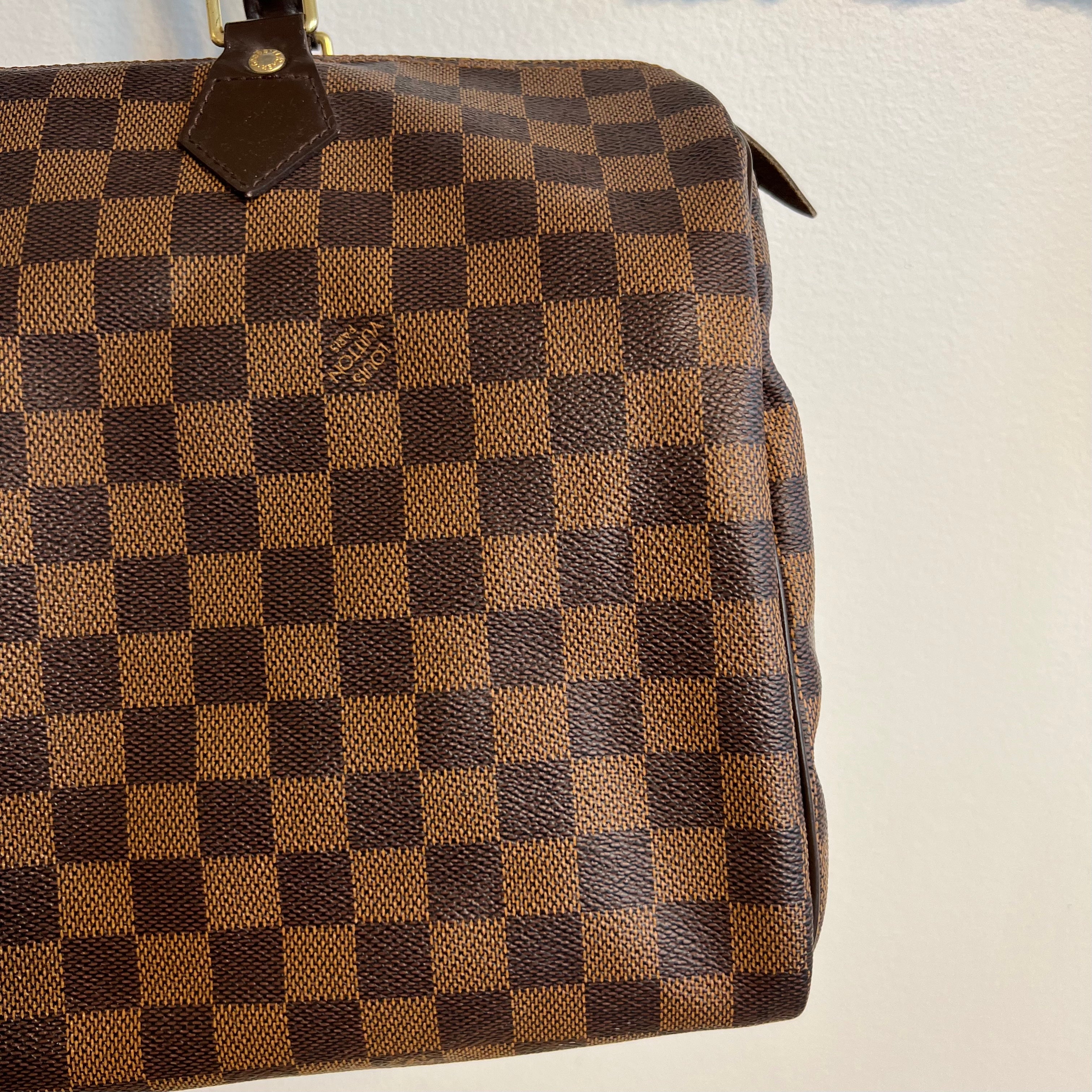 Pre-Owned LOUIS VUITTON Damier Ebene Speedy 35