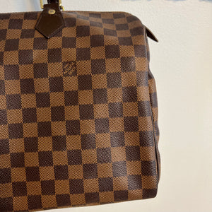 Pre-Owned LOUIS VUITTON Damier Ebene Speedy 35