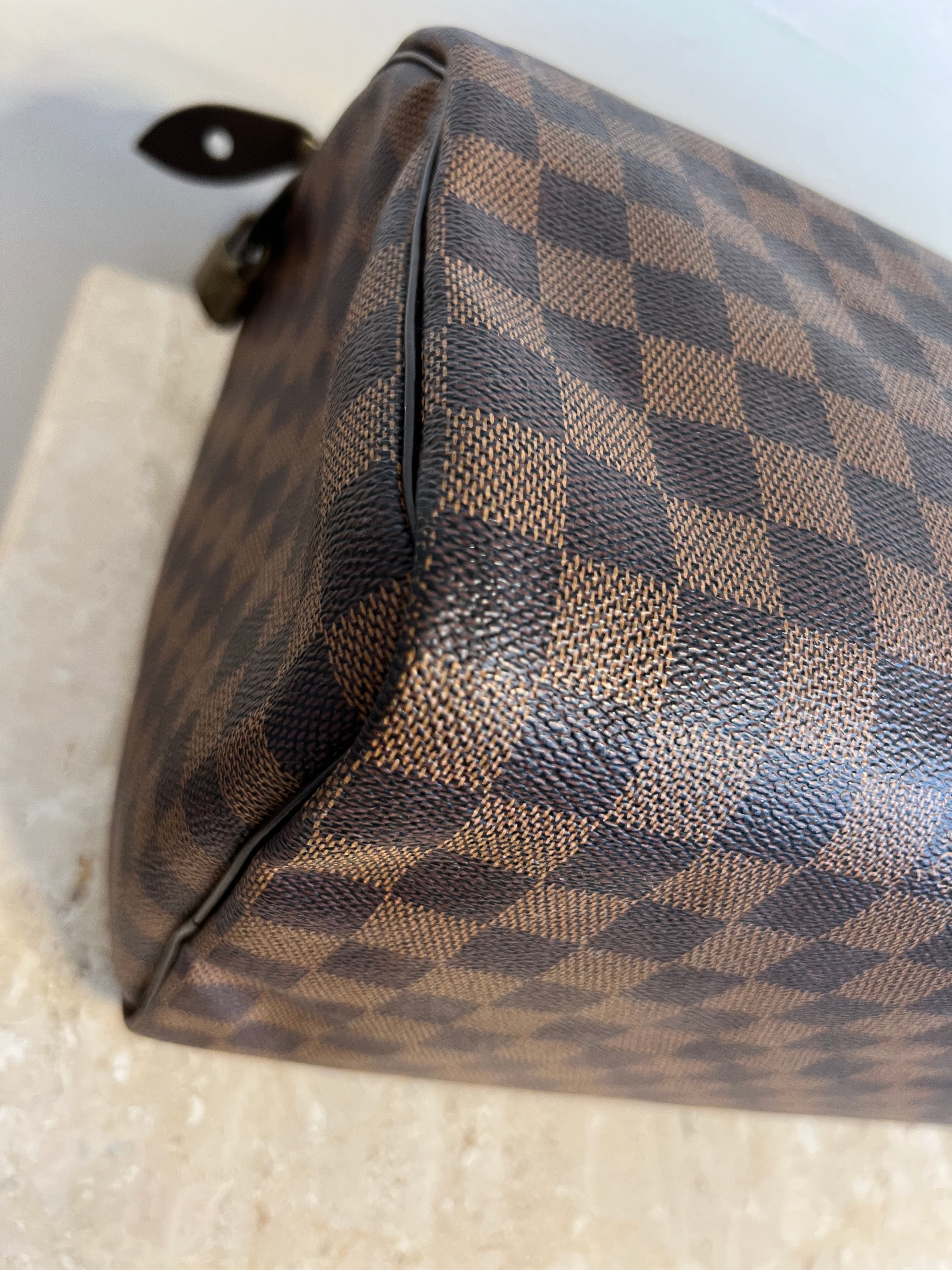 Pre-Owned LOUIS VUITTON Damier Ebene Speedy 35