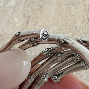 Pre-Owned JOHN HARDY SS 5 Coil Bamboo Collection Bracelet