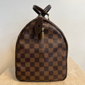 Pre-Owned LOUIS VUITTON Damier Ebene Speedy 35