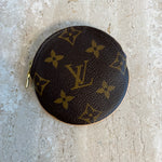 Pre-owned LOUIS VUITTON Monogram Round Coin Purse
