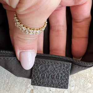 Pre-Owned GUCCI Crystal Coated GG Hobo