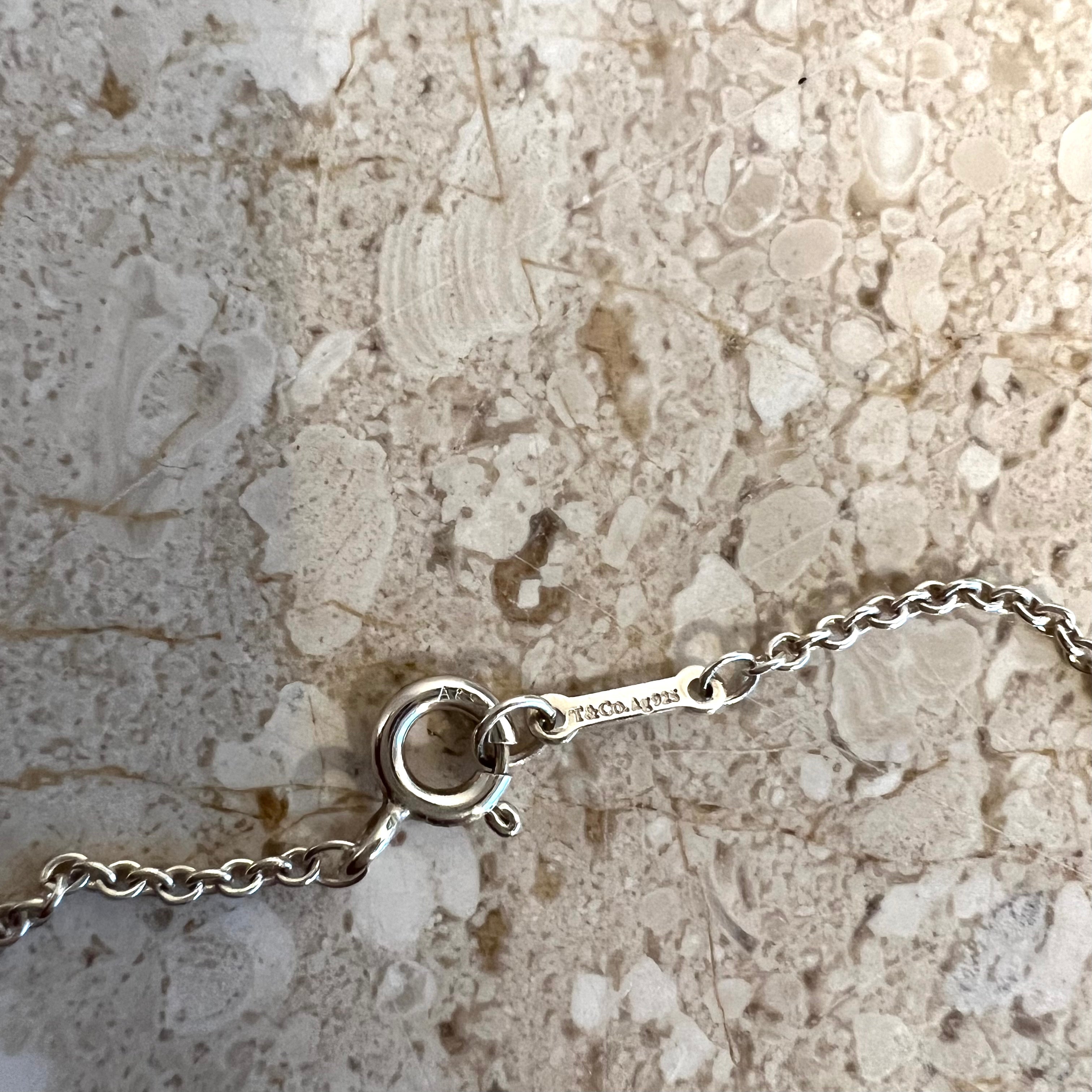 Pre-Owned TIFFANY & CO. Sterling Silver Olive Leaf Vine Bracelet