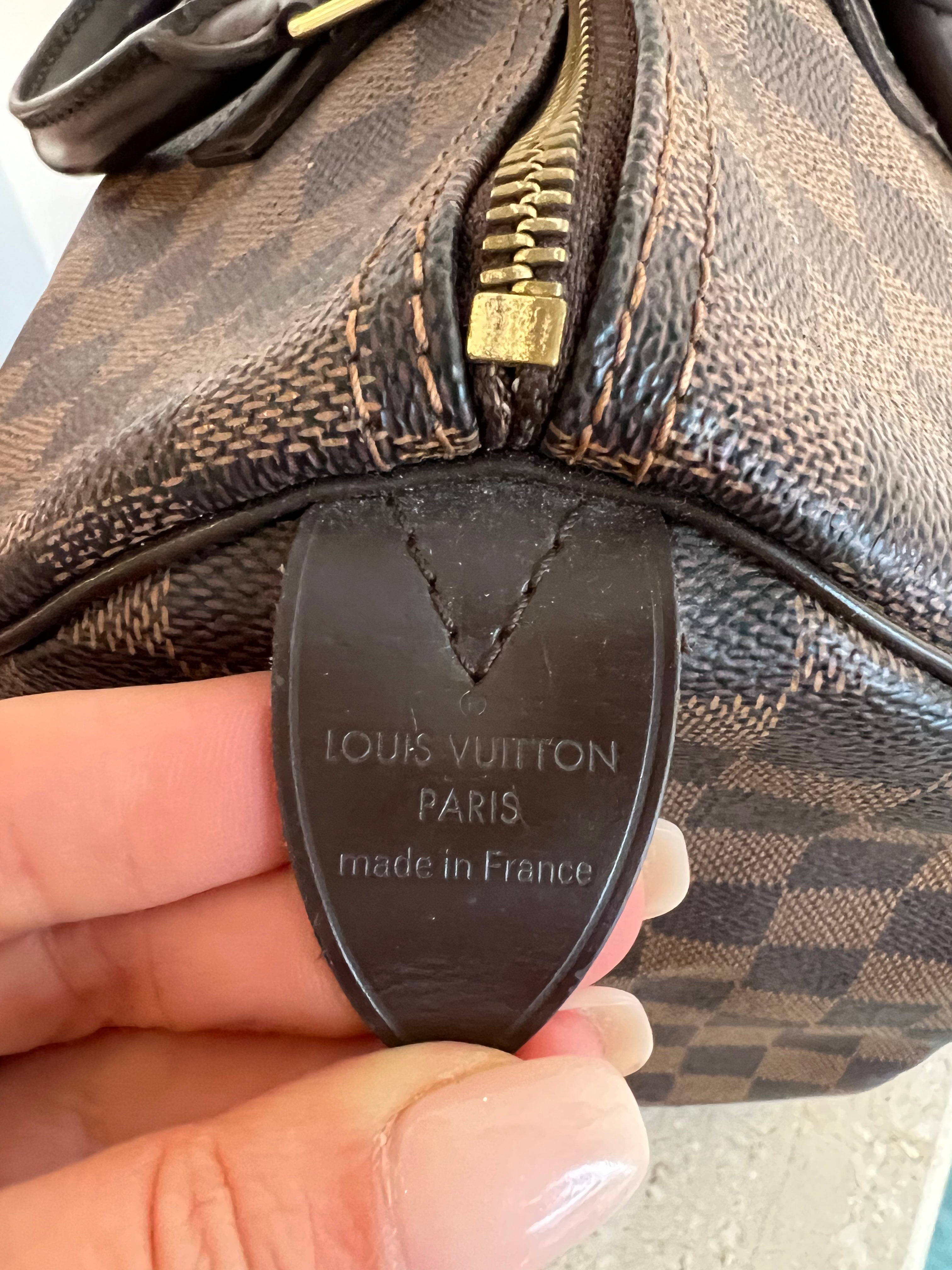 Pre-Owned LOUIS VUITTON Damier Ebene Speedy 35