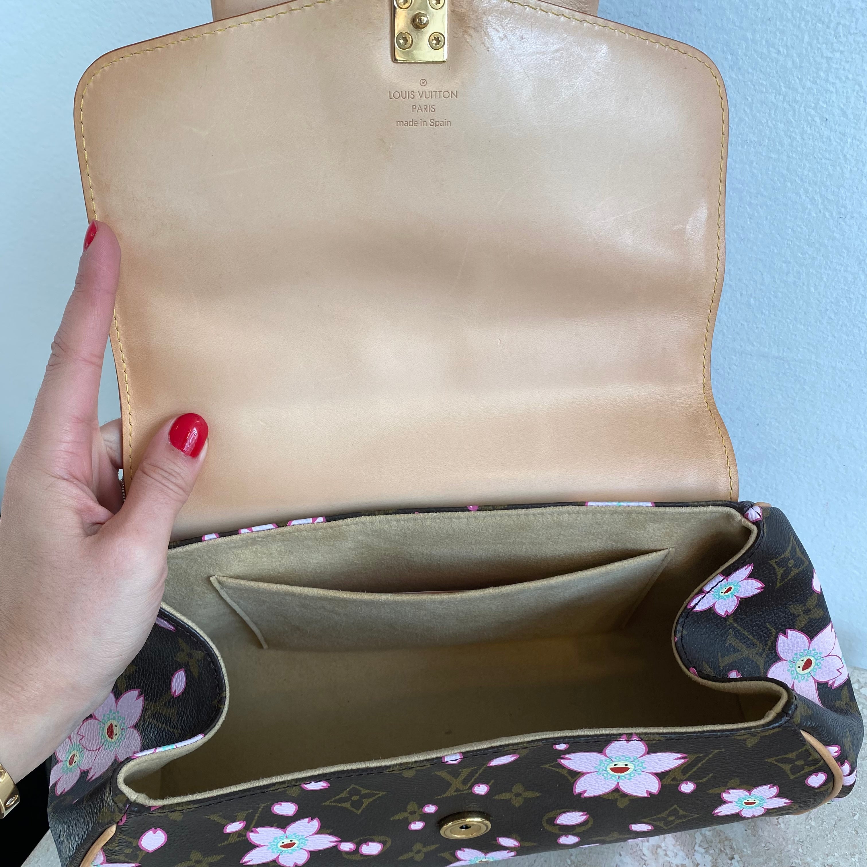 Fireflies Cherry Blossom Artwork by New Vintage Handbags #44 Fireflies Cherry Blossom Artwork by New Vintage Handbags