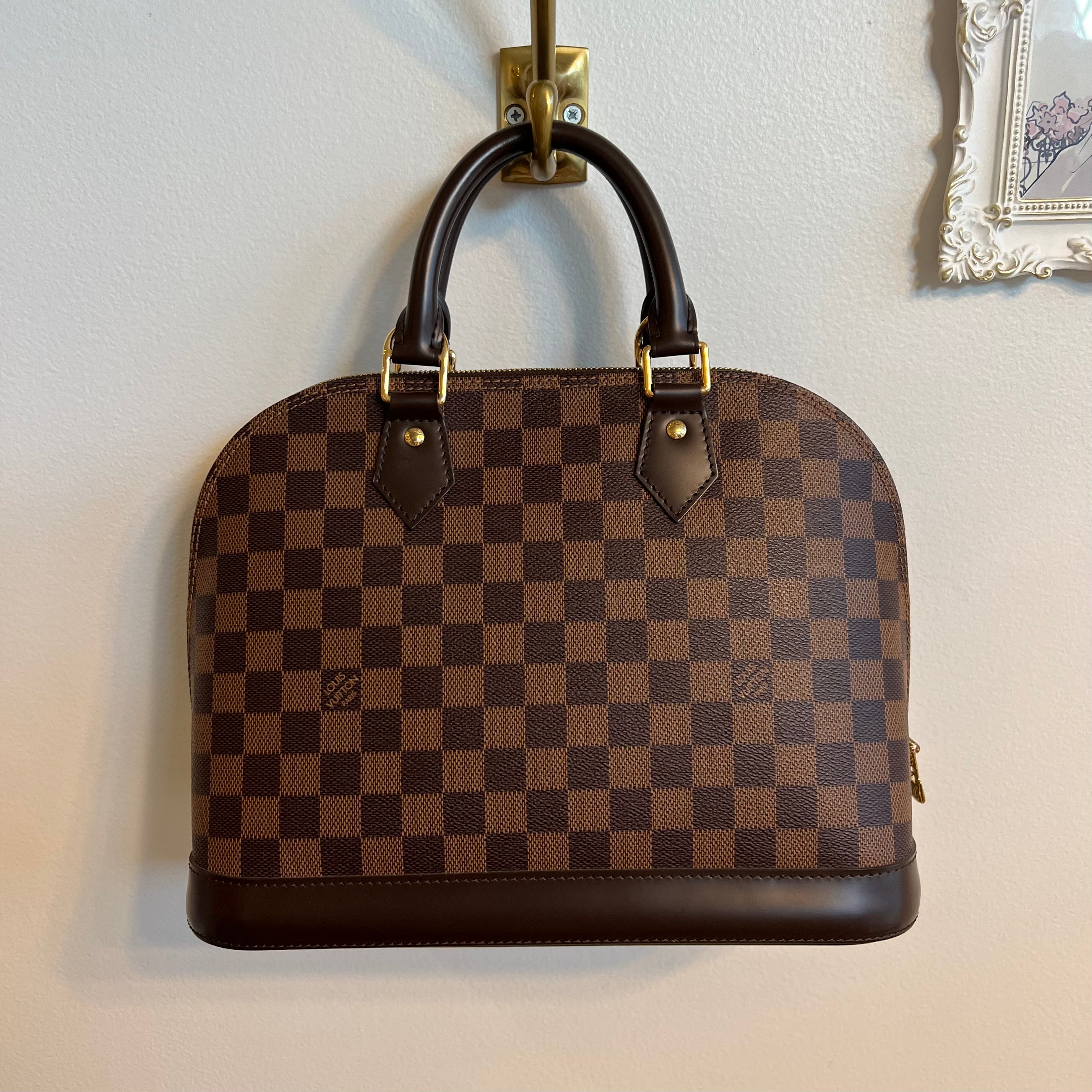 Pre-Owned LOUIS VUITTON  Damier Ebene Alma PM