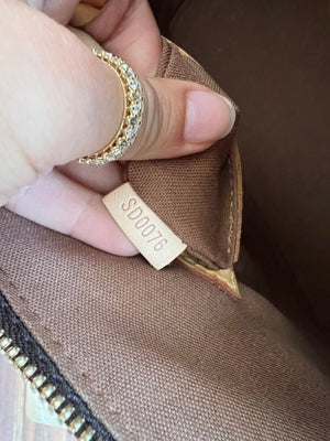 Pre-owned LOUIS VUITTON Monogram Alma PM with Strap