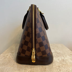 Pre-Owned LOUIS VUITTON  Damier Ebene Alma PM
