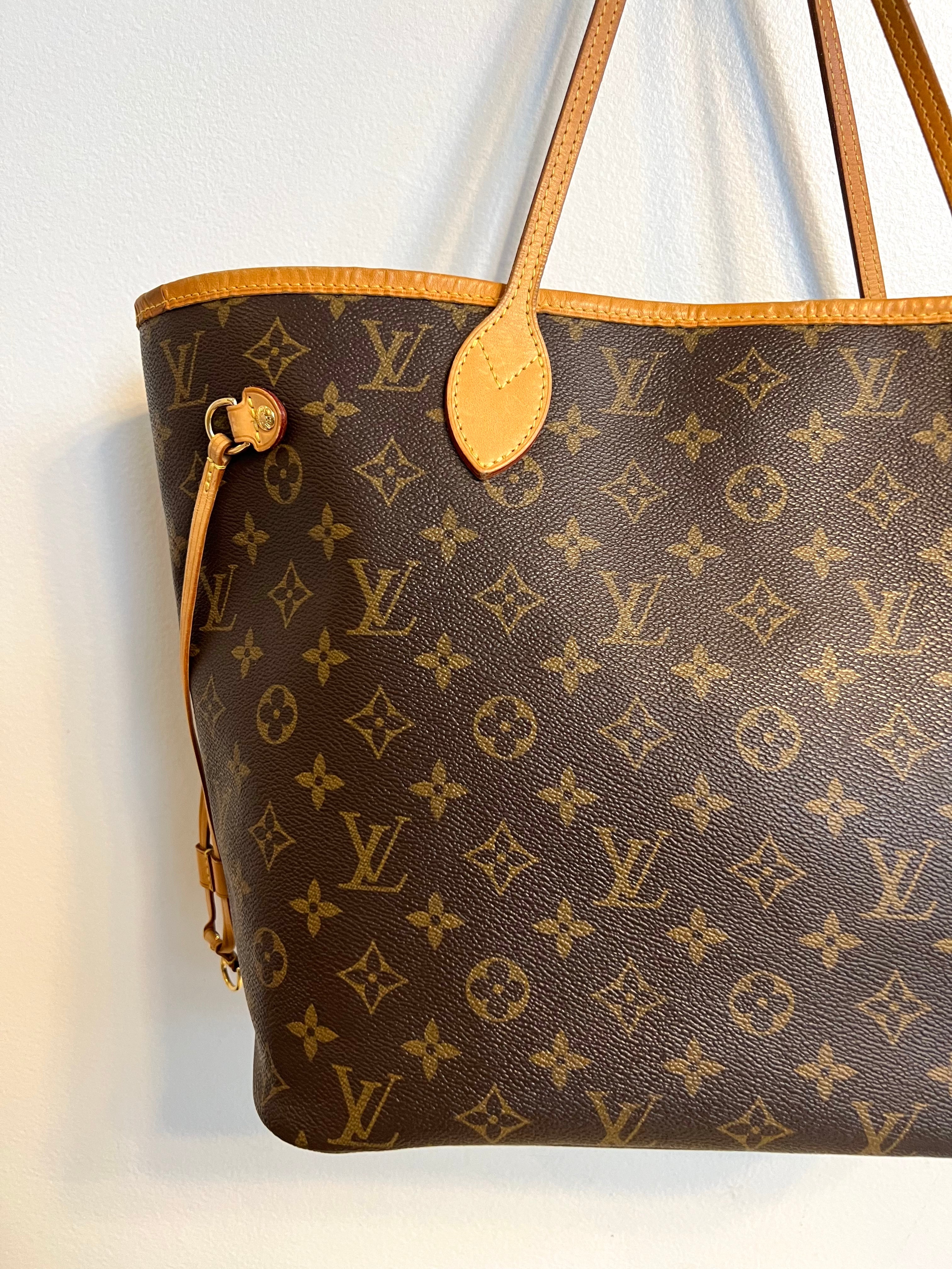 Pre-Owned LOUIS VUITTON Monogram Neverfull MM #1