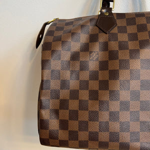 Pre-Owned LOUIS VUITTON Damier Ebene Speedy 35